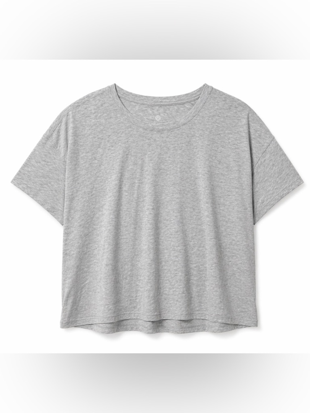 Lululemon Love Crew T-Shirt Heather Grey Size 8